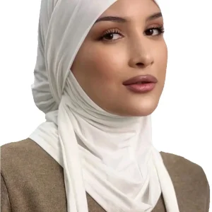 Femmes musulmanes Amira sous-écharpe écharpe instantanée Jersey Hijab foulard islamique Bonnet tirer sur la tête enveloppement cravate arrière tête cou couverture chapeau