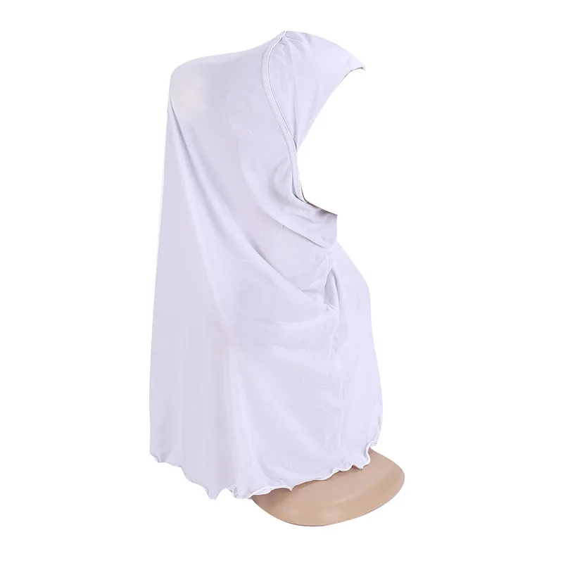 musulman enfants filles hijab une pièce amira 7 12 ans foulard enveloppement turban tirer prêt à porter niqab islamique foulard chapeau
