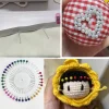 petites épingles rondes à tête de perle, fournitures florales artisanales en point de croix, 40 pièces par rouleau, pour arrangement et décoration de fleurs