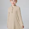 abaya ramadan kebaya filles 2 pièces tenues musulmanes, robe à manches longues + ensemble hijab, enfants abayas filles dubaï khimar