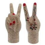 Victory main luxe femmes gemmes soirée pochette de mariage concepteur cristal embrayages strass mariée pochette sac à main