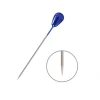 Épingle à coudre à tête de perle arc en ciel, outils de couture bricolage, tête grossière, point droit, poussoir, positionnement, 100 pièces, 5.5cm