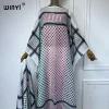 winyi robe classique avec Écharpe pour femme musulmane, ensemble 2 pièces, kaftan de soirée, ample, mode streetwear, abaya de luxe, dubaï