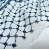 traditionnel arafat kuffiyeh palestinien noir et blanc arabe kafiya shemagh keffiyeh moyen orient écharpe enveloppement jacquard bandeau