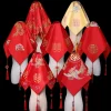 chinois traditiona mariage mariée rouge couvre chef mariage foulard rouge foulard style chinois xiuhe costume mariage couvre chef