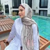 marque de luxe châle style bohème imprimé noix de cajou écharpe châle hijab écharpe femme foulard doux turban bandeau