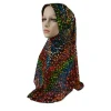 foulard hijab imprimé une pièce pour femme musulmane, turban rond, couverture complète, châles islamiques, côtelés, prêt à vitation, chapeau eid