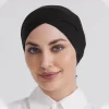 coton front croix casquette intérieure cravate dos musulman sous écharpe casquette jersey sous hijab bonnet femme musulman turbante mujer bandeau