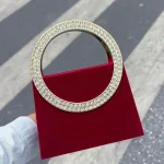 Sac à main, petit sac carré de tempérament simple à la mode Xiaoxiangfeng, sac de dîner portable