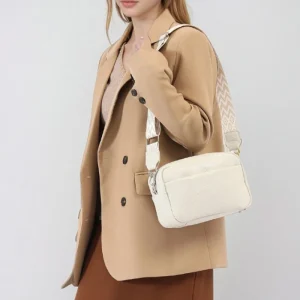 Sac à bandoulière en cuir PU pour femmes, Design élégant, grande capacité, large bandoulière