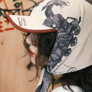 Mode imprimé fleuri soie carré écharpe chapeau femmes doux Satin foulard bandeau foulard tête Hijab dame bandeau chapeaux