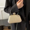 sac à bandoulière pour dîner, sac de soirée élégant, pochette de mariage, sac à main noir pour dames, pour dîner, événement, occasion formelle