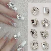 Strass empilables en forme de cœur et irréguliers, 5 pièces, décoration pour Nail Art, DIY Strass empilables en forme de cœur et irréguliers, 5 pièces, décoration pour Nail Art, DIY