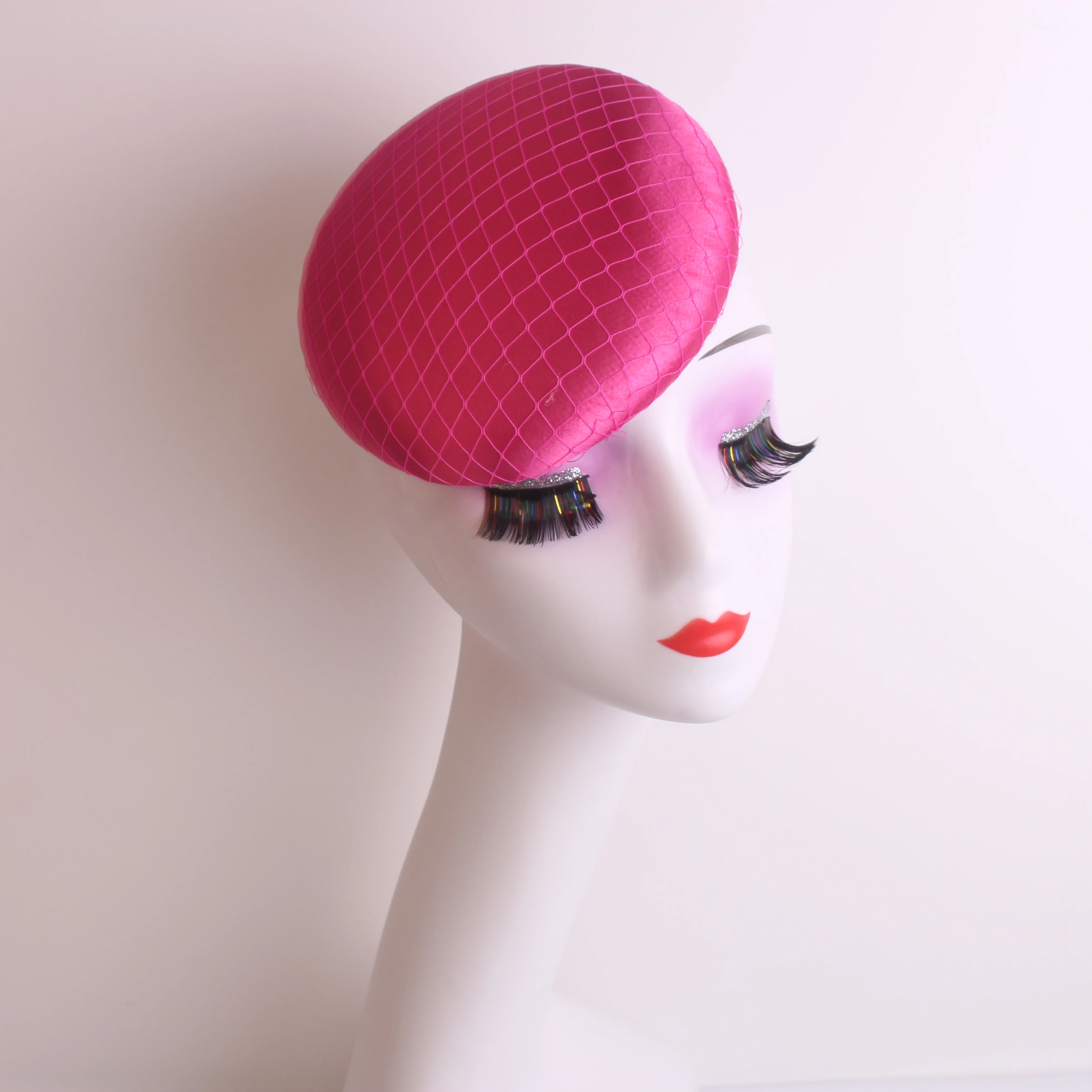 Bases de fascinateur en Satin de 15CM, vente en gros pour femmes, chapeaux de mariage, accessoires de cheveux chics, bricolage, fabrication de casquettes de chapellerie de fête, vente en gros