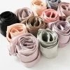 Écharpe hijab en satin organza pour femme, longue, brillante, musulmane, légère, douce, turban, châle, brillante, 18 couleurs, nouvelle collection 2025