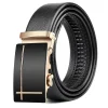 ceinture pour hommes peut être coupée boucle automatique ceinture en cuir mode classique polyvalent tendance pantalon ceinture