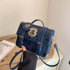 Sac à Main Harry Potter en Cuir PU pour Femme et Fille, Sacoche à Bandoulière Vintage, à la Mode, Initiée à Cambridge