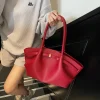 sac fourre tout élégant pour dames en cuir durable, design classique spacieux par un célèbre designer avec une capacité spatiale
