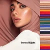 hijab en coton modal pour femmes musulmanes, hijab pour femmes musulmanes, longue écharpe africaine, documents solides, nouvelle mode, haute qualité