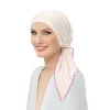 nouveau musulman hijab turban femmes pré attaché longue queue foulard enveloppement chimio casquette bonnets bonnet foulard extensible chapeaux chapeau mujer