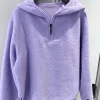 sweat à capuche pour femmes, manteaux amples avec fermeture éclair, solide, polyvalent, mode coréenne, conçu, vêtements d'extérieur doux, haute rue, harajuku, confortable et tendre