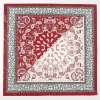 foulard carré en satin pour femmes musulmanes, hijab élégant, imprimé 2025, foulard en soie, châle, bandeau, poignée, accessoires pour cheveux, bandana