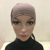 casquette hijab intérieure en coton musulman, couverture complète, chapeau islamique, sous écharpe, bonnet en os, foulards turcs, couvre chef musulman