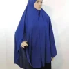 hijab musulman de 120x110cm pour femme, turban islamique arabe instantané, surdimensionné, solide, longue Écharpe de sauna, une pièce