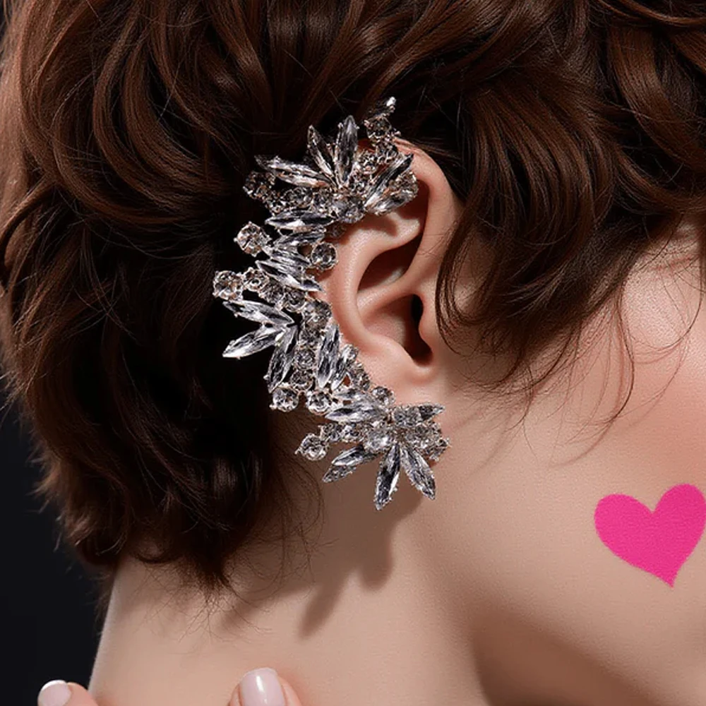 Boucles d’oreilles géométriques en cristal, accessoires de perçage, élégantes, style Boho, strass, bijoux d’oreille, cadeau de fiançailles Boucles d’oreilles géométriques en cristal, accessoires de perçage, élégantes, style Boho, strass, bijoux d’oreille, cadeau de fiançailles