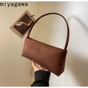 Ata Yagawa-Sac à main français sous les bras pour femme, sacs à bandoulière élégants, nouvelle mode, 2024