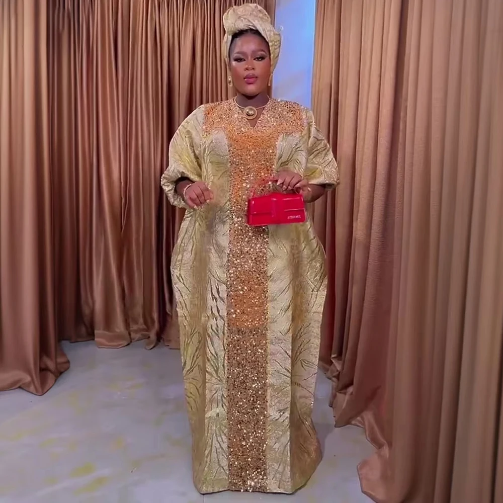 Robes traditionnelles pour femmes africaines, grande taille, Maxi, robe de soirée de mariage de luxe, dubaï, turquie, Kaftan Abaya, 2025 Robes traditionnelles pour femmes africaines, grande taille, Maxi, robe de soirée de mariage de luxe, dubaï, turquie, Kaftan Abaya, 2025