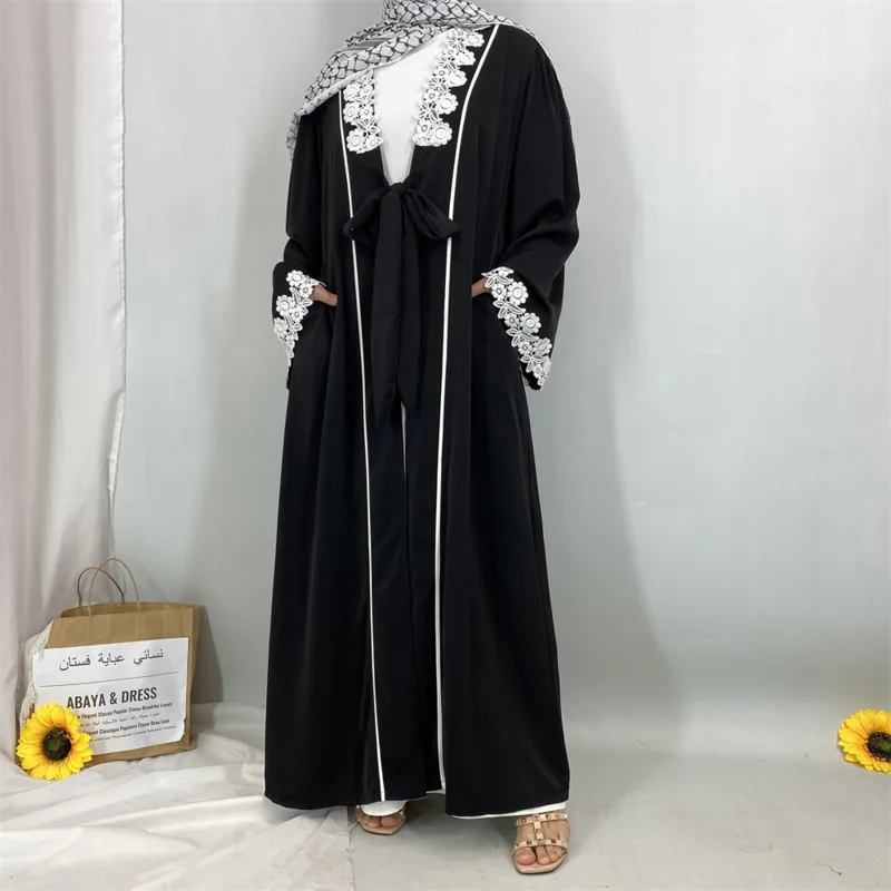 robe abaya de luxe pour femmes musulmanes, dubaï, ramadan eid nida, arabie saoudite, vêtements jalabiya, robe longue modeste islamique, 2025