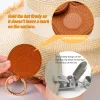 clip de chapeau magnétique pour sac à main et porte sac à dos, fourre tout, bagages mains libres, clip en cuir pu, chapeaux de soleil, accessoires de voyage en plein air