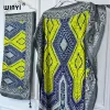 winyi abaya pour femmes musulmanes, robe africaine dubaï, col ras du cou, kaftan imprimé, robe maxi élégante