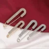 broche décorative pour vêtements, élégante, 2025 strass, broche pour femmes, pour pulls, cardigans, châles