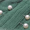 d & d broches de perles pour femme, 2 pièces, clips de châle, pull cardigan