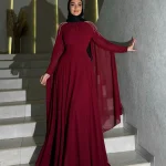 Adeli-Robe de Soirée Élégante en Mousseline de Soie pour Femme, Tenue Musulmane à Manches sulfavec Perles, Longueur au Sol, Occasions Formelles, Tout Personnalisé