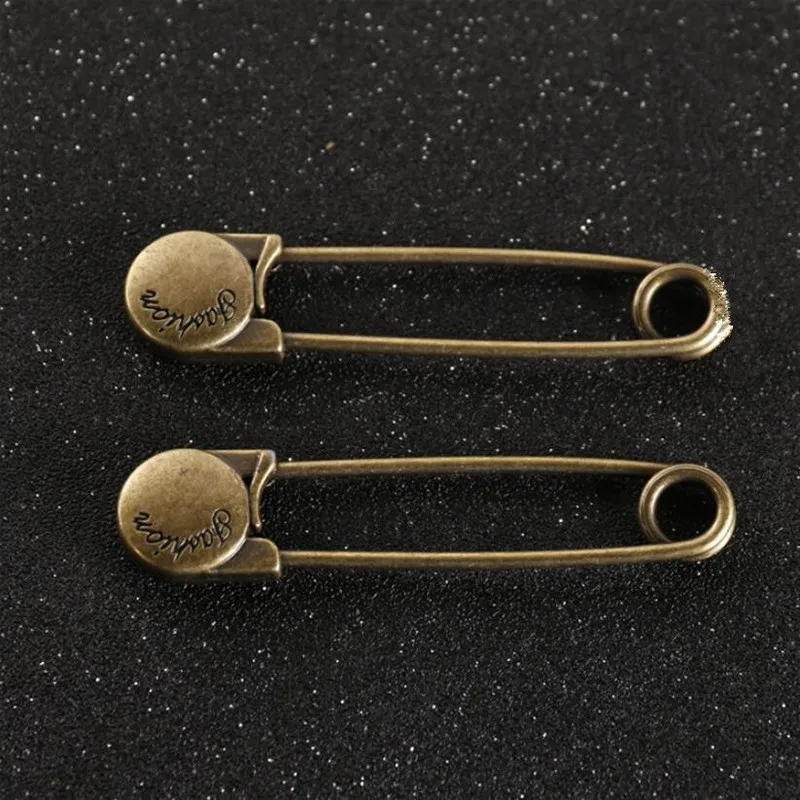 DoreenBeads tête ronde alliage broche broches Vintage mode grande boucle ardillon pour châle chapeau aiguille sac Cardigan pendentif broche bijoux