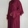 Robe musulmane Abaya plaine fermée pour femmes, robes turques de luxe de dubaï, vêtements islamiques, Kaftan, Ramadan Eid