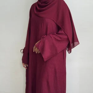 Robe musulmane Abaya plaine fermée pour femmes, robes turques de luxe de dubaï, vêtements islamiques, Kaftan, Ramadan Eid