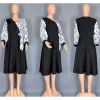 robes africaines pour femmes élégantes polyester mode musulmane abayas dashiki robe caftan longue robe mi longue turque afrique 2025 nouveau