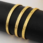 Bracelets en acier inoxydable doré de dubaï, messager de dieu arabe musulman islamique pour femmes, bijoux arabes marocains