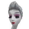 bonnet turban en tissu pailleté pour femme