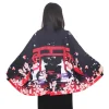 costume de samouraï haori obi pour hommes, vêtements japonais, cardigan de plage, streetwear japonais, veste de renard