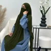 ramadan eid extra long jersey khimar hijab écharpe vêtements de prière musulmane islamique jilbab khimars pour les femmes abaya hijabs voile niqab