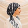 nouvelles femmes hijabs foulard hijab chimio casquette turban pré attaché chapeaux bandana cancer perte de cheveux foulard tête enveloppement chapeau extensible