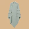 vêtement de prière pour femme musulmane, poka hijab, tiens imar, ramdan, eid, uni, long sauna carf, hijabs islamiques, arabie saoudite, turquie, niqab, 3 couches