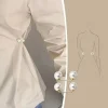 Épingles de sûreté antidérapantes en perles, 8 pièces, broche de décoration pour robe, épingles de fixation de taille, réglage du col, écharpe, mode de sécurité