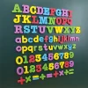 lettres magnétiques chiffres alphabet abc 123 aimants pour réfrigérateur en plastique éducatif préscolaire jouet d'apprentissage ensemble majuscules minuscules mathématiques