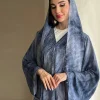 femmes musulmanes mode dubaï abaya luxe imprimé hijab robe kimono cardigan caftan ramadan robe femme africaine islam robes kebaya